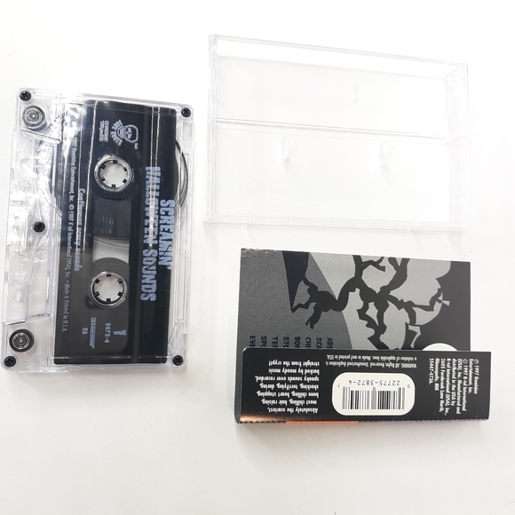 1997 Screamin Sounds of Halloween Cassette Tape Horror Scary Sound Effects FX - Picture 9 of 9